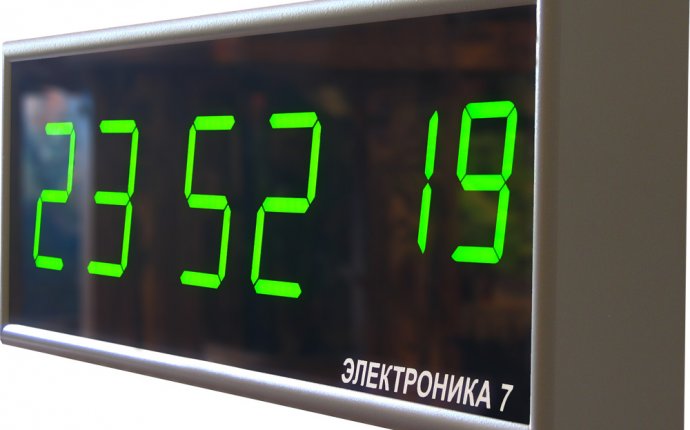 Электронные часы Электроника 7. Производство - Завод Рефлектор