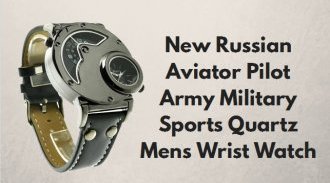 New Russian Aviator Men's Watch
